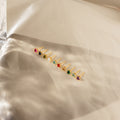 Pendientes Booker con piedra natal grande