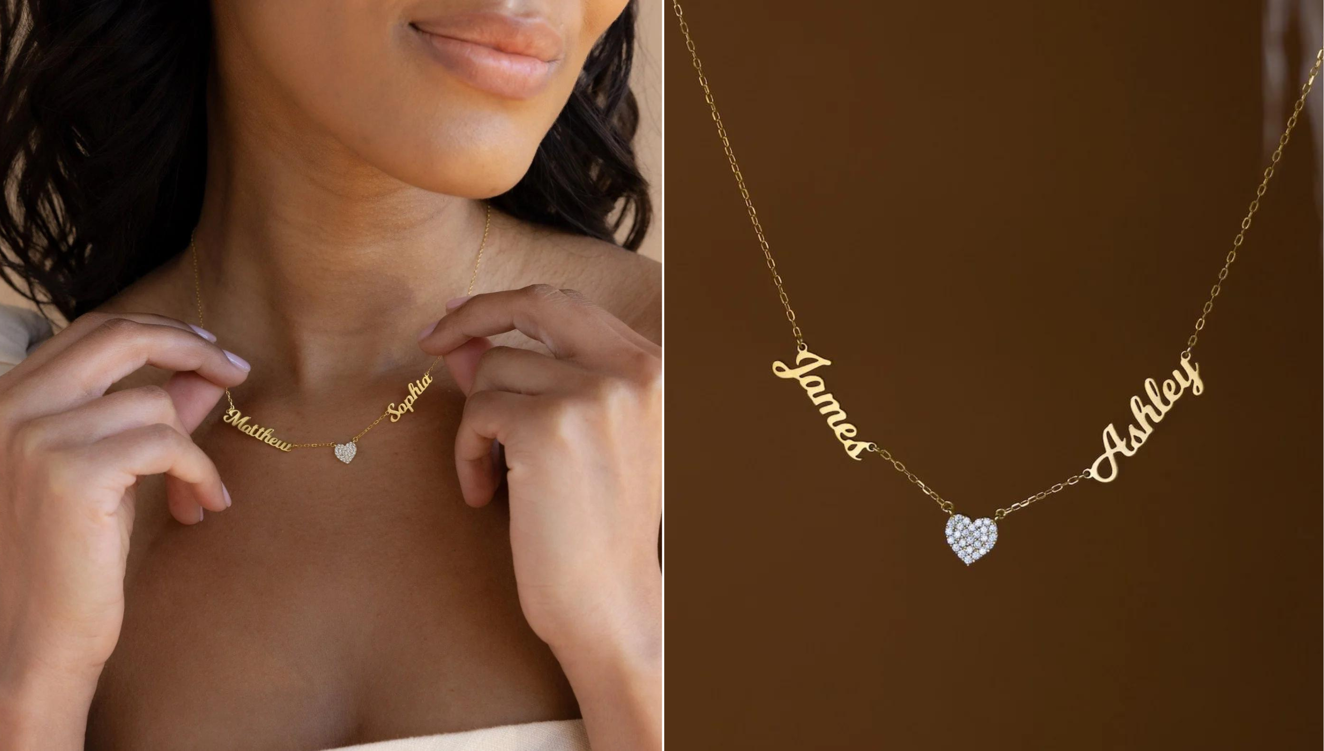 Layering Necklaces Pack Thin Necklace Birthday Gifts For Women I Love You  Mom Necklace Valentines Day Mom Necklace Birthday - AliExpress