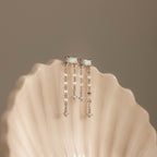 Opal Cascade Flat Back Studs