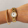 Vintage Raymond Weil Swiss Round Gold Watch