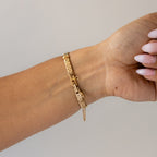 Vintage Aureole Regal Oval Pearl Gold Watch