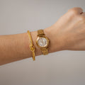 Vintage Burberrys x Citizen Round Gold Watch