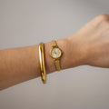 Vintage Tissot Swiss Braided Stylist Gold Watch