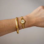 Vintage Tissot Swiss Braided Stylist Gold Watch