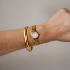 Vintage Rado Round Roman Gold Watch