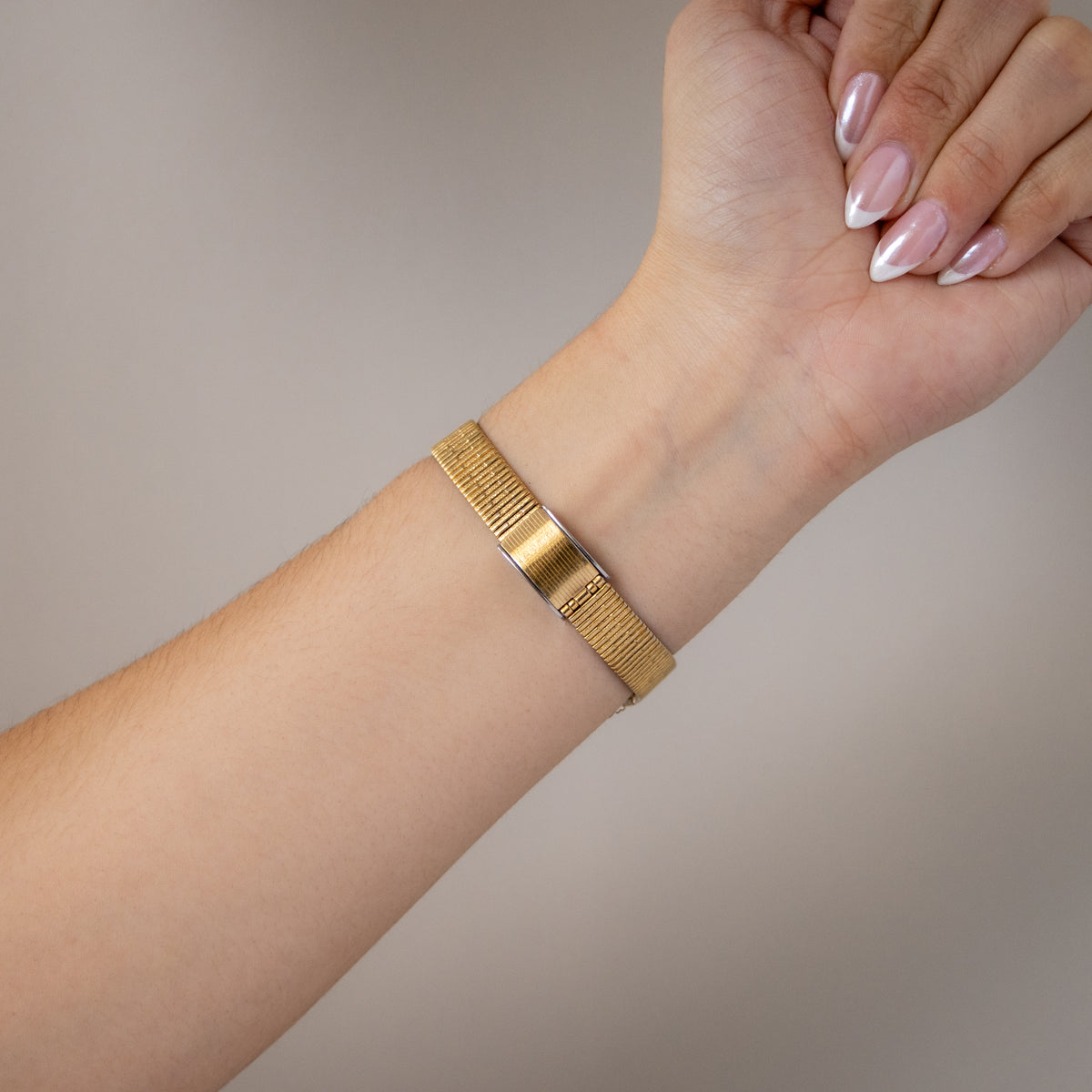 Vintage Rado Tapered Gold Watch