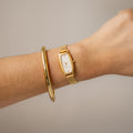 Vintage Koo Kai Beaded Gold Watch