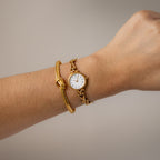 Vintage Seiko Art Deco Gold Watch