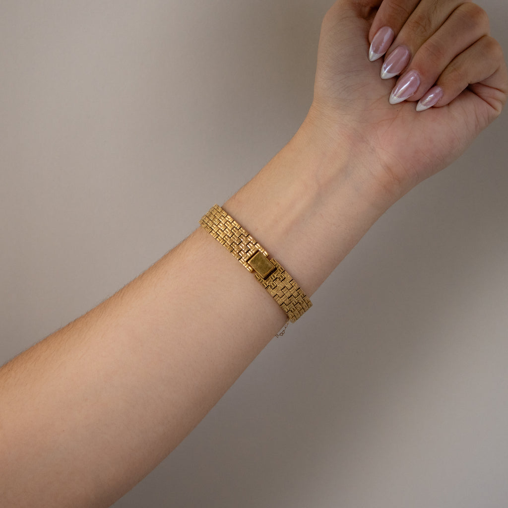 Vintage Lord Lotus Square Gold Watch