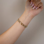Vintage Seiko Mariner Chainlink Gold Watch