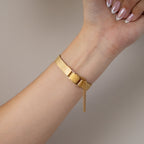Vintage Seiko Square Mesh Gold Watch