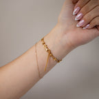 Vintage Seiko Skinny Knot Gold Watch