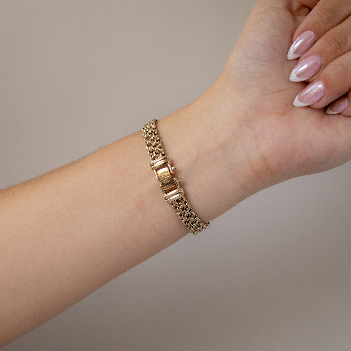 Vintage Citizen Elegance Chainlink Gold Watch