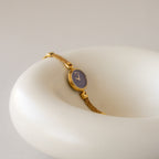 Rare Vintage Waltham Burgundy Rope Gold Watch