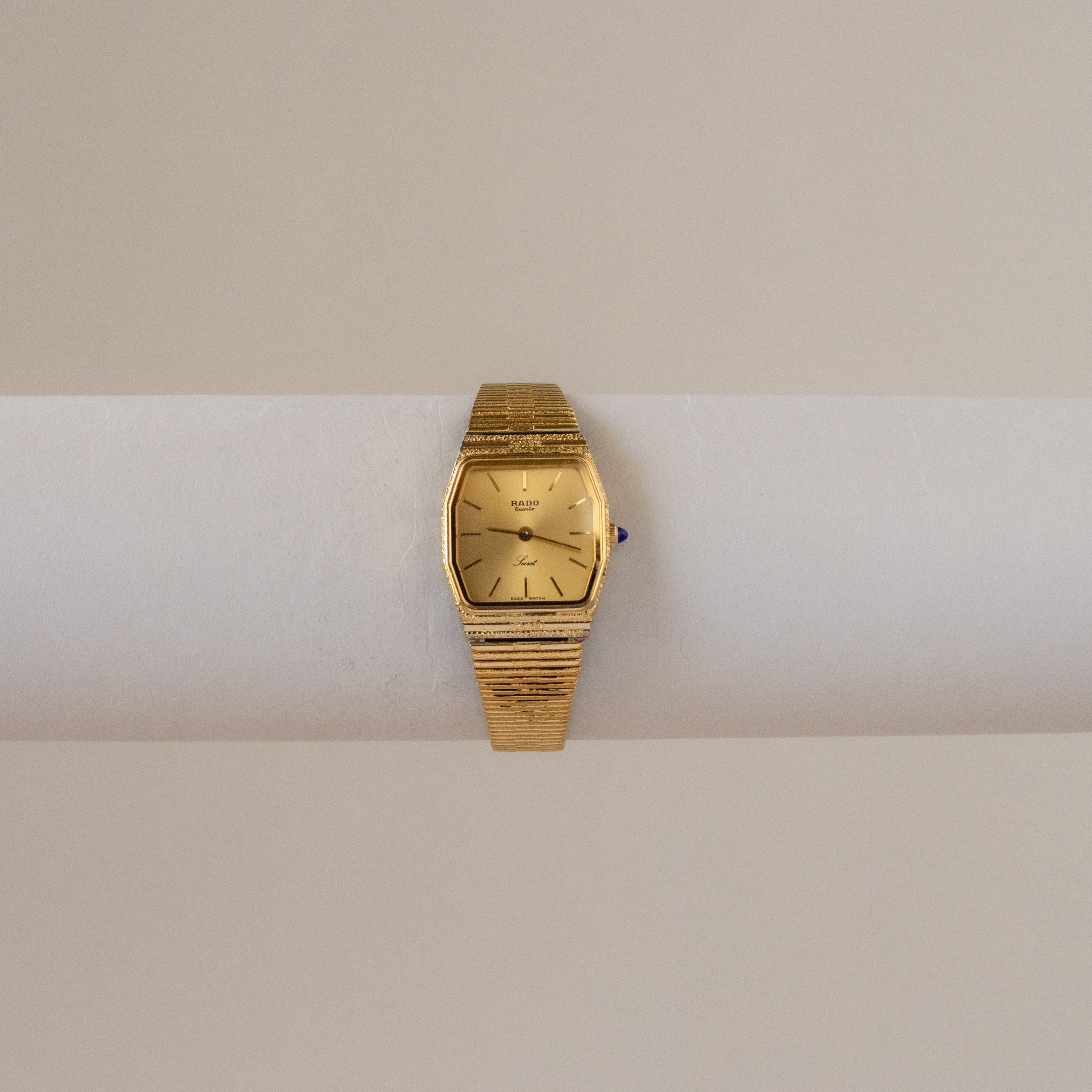 Vintage Rado Tapered Gold Watch