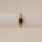 Vintage Citizen Skinny Espresso Gold Watch