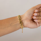Vintage Nina Ricci Round Pearl Gold Watch