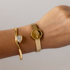 Vintage Seiko Egyptian Locket Gold Watch