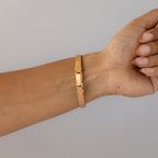 Vintage Rosemont Swiss Square Gold Watch