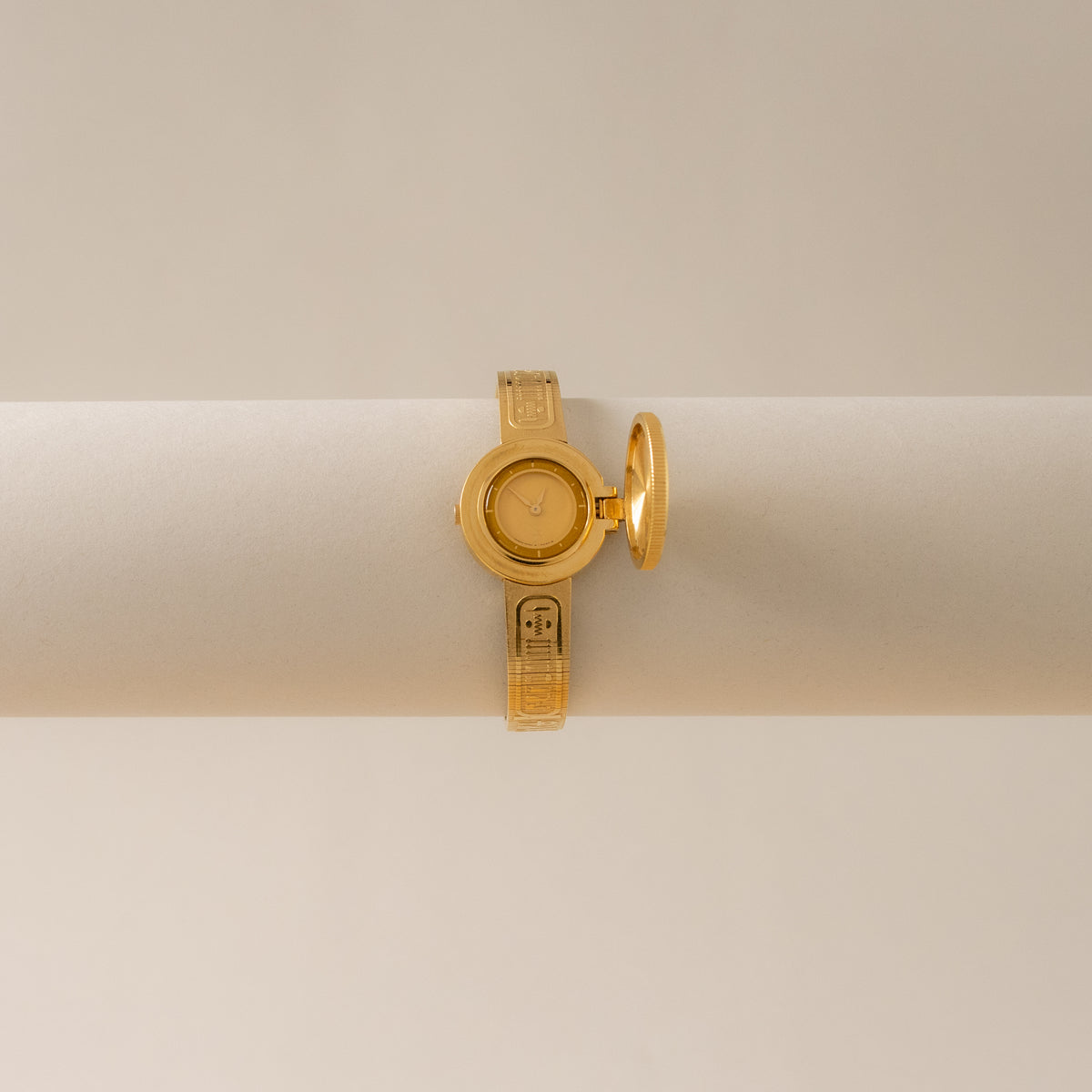 Vintage Seiko Egyptian Locket Gold Watch