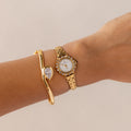 Vintage Roberta Di Camerino Diamond Royal Gold Watch