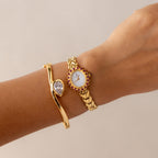 Vintage Roberta Di Camerino Ruby Crown Gold Watch