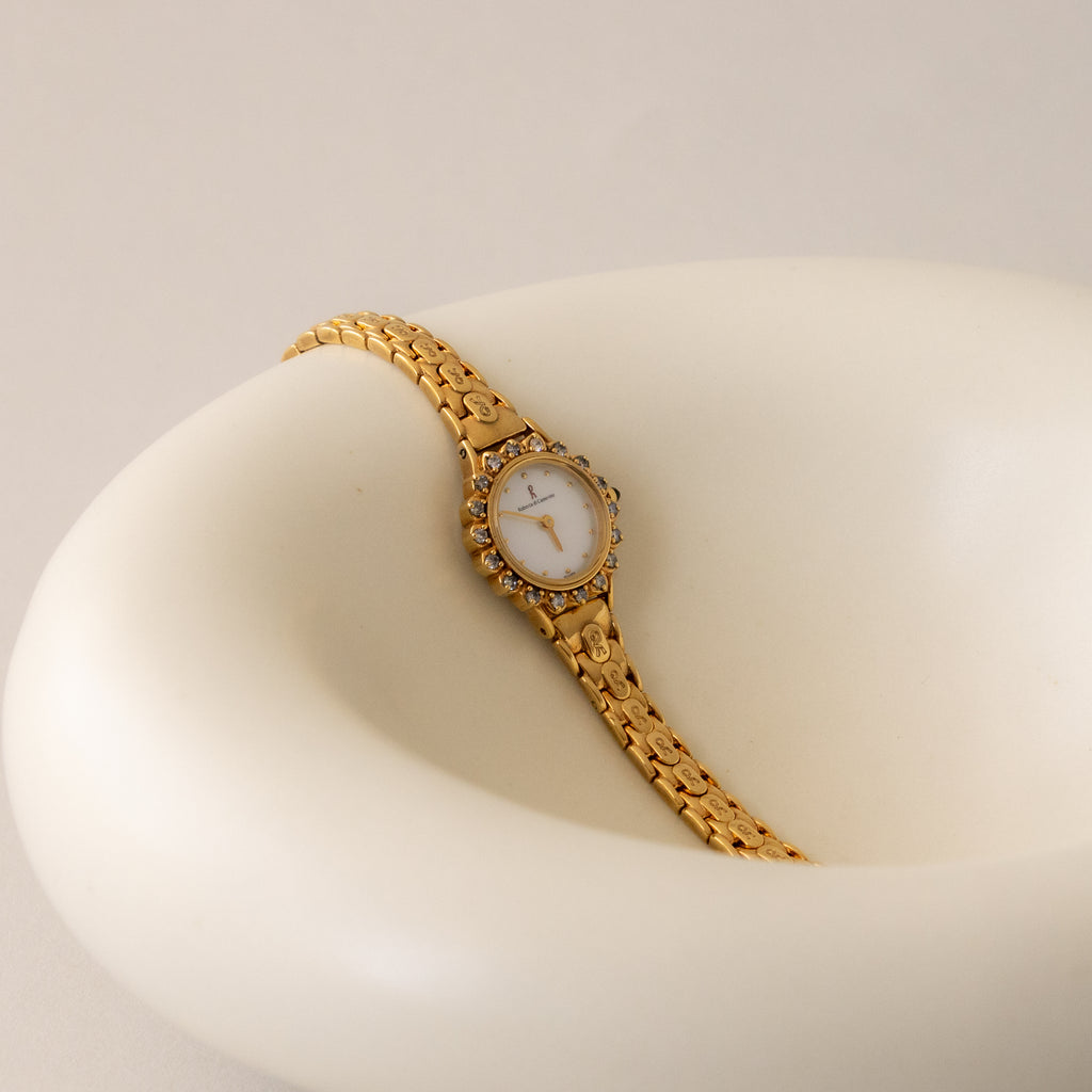 Vintage Roberta Di Camerino Diamond Royal Gold Watch
