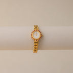 Vintage Roberta Di Camerino Ruby Crown Gold Watch