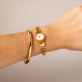 Vintage Citizen Heart Chainlink Gold Watch