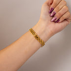 Vintage Vogele Swiss Dainty Bezel Gold Watch