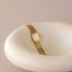 Rare Vintage Vendome Square Multi Strap Gold Watch