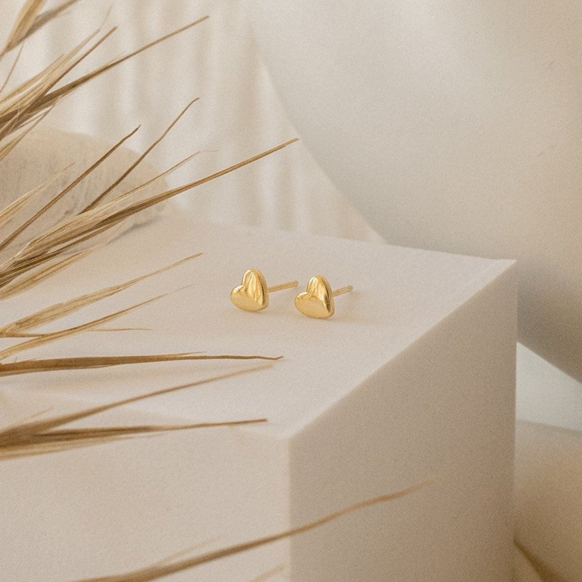 Classic Heart Studs