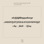 Elegant Pave Name Necklace