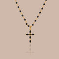 Midnight Cross Necklace