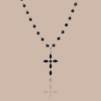 Midnight Cross Necklace