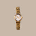 Balance Oval Link Timepiece in 18K Gold