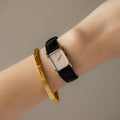 Vintage YSL Tank Two Tone Watch