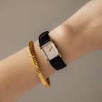 Vintage YSL Tank Two Tone Watch