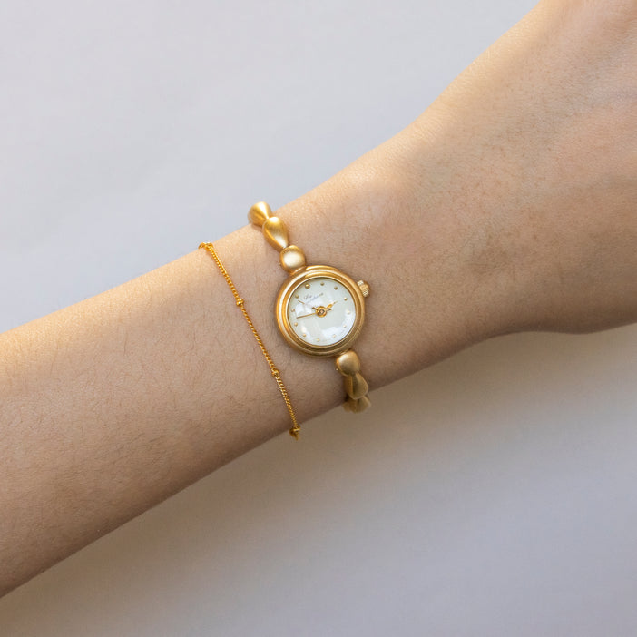 Vintage La Moderna Gold Watch