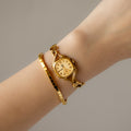 Rare Vintage Seiko Art Deco Gold Watch
