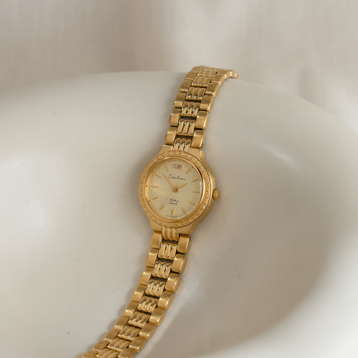 Vintage Sordi Ermanno Swiss Gold Watch