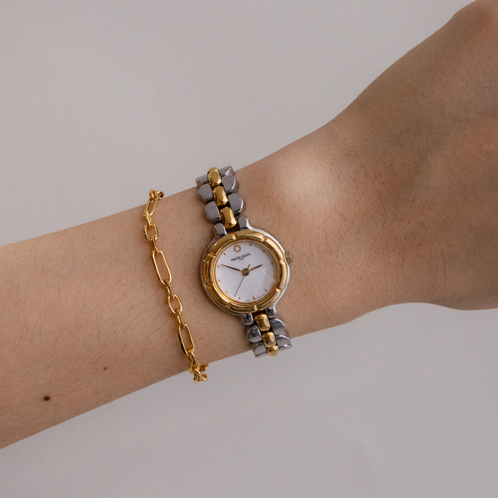 Vintage Marie Claire Two Tone Watch