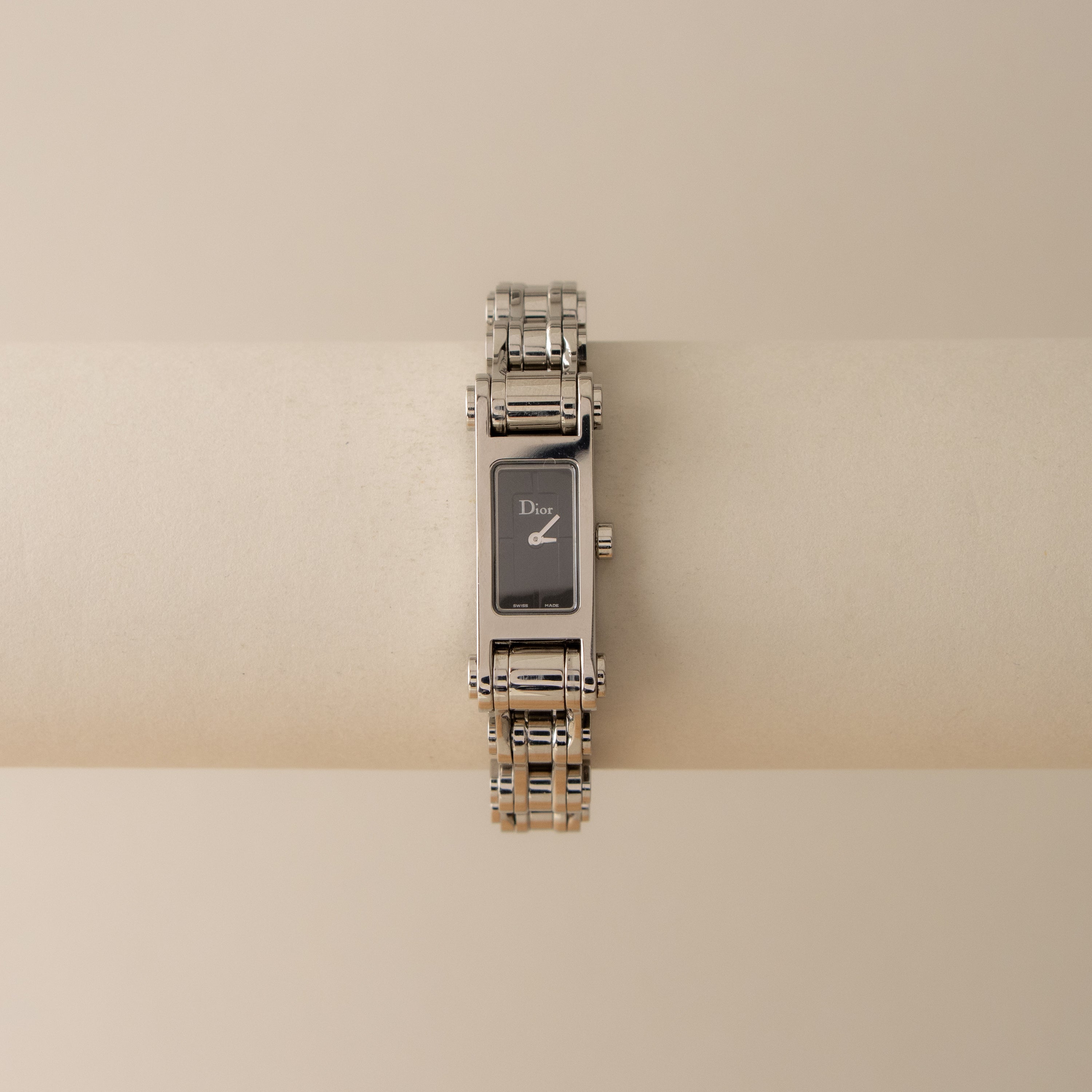 Vintage Christian Dior Swiss 66 Silver Women's Watch | Caitlyn