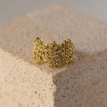 Whimsical Diamond Cluster Ring