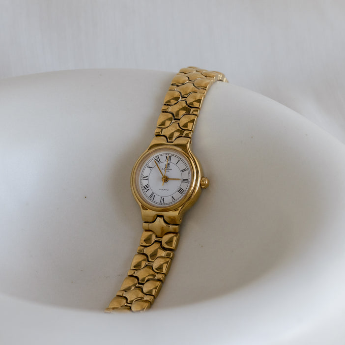 Vintage R. Passdor Round Gold Watch