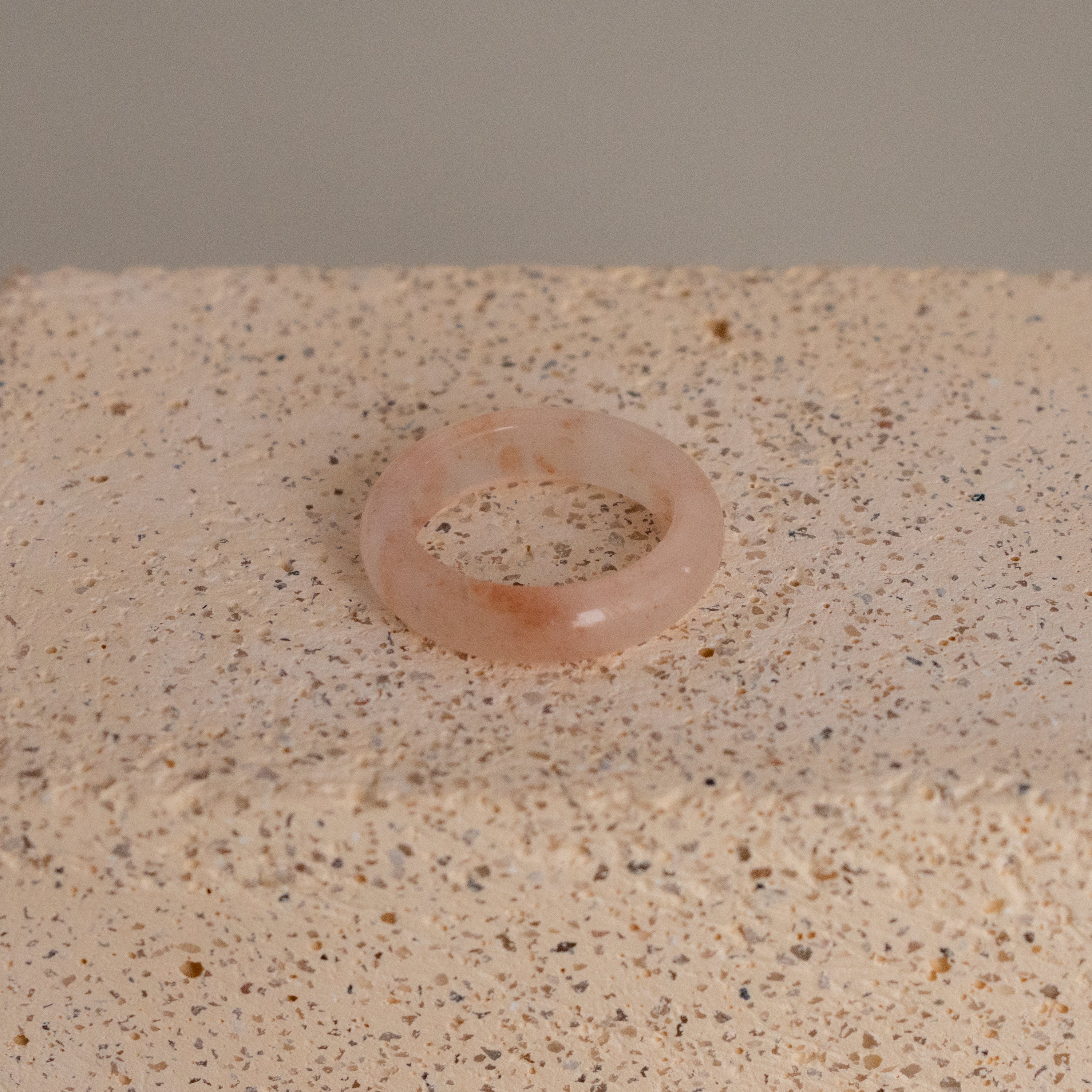 Light Blossom Jade Ring