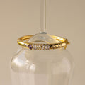 Sparkle Pave Amethyst Bangle