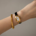 Vintage Roberta di Camerino Fishtail Gold Watch