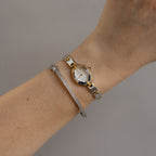 Vintage Rado Geometric Two Tone Watch