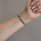 Vintage Rado Geometric Two Tone Watch